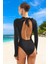 Modern Desenli Mayo Su Sporu Kıyafeti Premium Kalite Swimsuit Plaj Mayosu Şık Detaylı 1