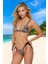Modern Desenli Bikini Takımı Esnek Kumaş Hızlı Kuruyan Premium Kalite Uv Korumalı 3
