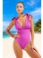 Modern Derin V Yaka Mayo Premium Kalite Esnek Kumaş Şık Detaylı Özel Tasarım Swimsuit 3