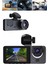 Araç Içi Dikiz Kamerası Sürüş Kaydedici 3 Lensli Dvr Kamera 2