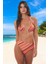Modern Desenli Bikini Takımı Plaj ve Havuz Için Uv Korumalı Ergonomik Kesim Esnek Kumaş 1