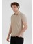 Fitilli Düğmeli Polo Yaka Slim Fit Tişört 1