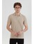 Fitilli Düğmeli Polo Yaka Slim Fit Tişört 2