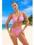 Modern Üçgen Bikini Takımı Esnek Kumaş Yaz Koleksiyonu Premium Kalite Plaj ve Havuz Için 3