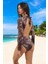Modern Desenli Mayo Su Sporu Kıyafeti Premium Kalite Swimsuit Plaj Mayosu Şık Detaylı 1