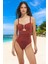 Modern Drape Mayo Hızlı Kuruyan Plaj Mayosu Yüzme Kıyafeti Swimsuit Banyo 1
