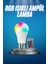 Ayarlanabilir Parlaklık Rgb LED Ampul Beyaz Lamba ve Renkli Ampul 1