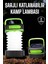 LED Lamba Kamp Lambası Hafif Taşınabilir Şarj Süreli Akordeon El Fenerli 1