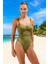 Modern Drape Mayo Hızlı Kuruyan Plaj Mayosu Yüzme Kıyafeti Swimsuit Banyo 3