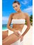 Modern Straplez Bikini Takımı Yaz Koleksiyonu Esnek Kumaş Klora Dayanıklı Özel Tasarım 1