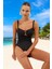 Modern Drape Mayo Hızlı Kuruyan Plaj Mayosu Yüzme Kıyafeti Swimsuit Banyo 1