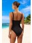 Modern Drape Mayo Hızlı Kuruyan Plaj Mayosu Yüzme Kıyafeti Swimsuit Banyo 2