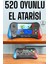 Retro 500 Oyunlu Nostaljik Oyunlu El Atari Gamebox Oyun Konsolu Çift Destekli 1