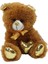 62500 Parlak Kalpli Peluş Ayı 30 cm 2