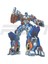 Transformers Optımus Prıme Araba,motosiklet,kask,laptop,cam,telefon Sticker 1