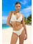 Modern Üçgen Bikini Takımı Plaj ve Havuz Için Özel Tasarım Uv Korumalı Klora Dayanıklı 3