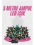 5 Metre Ampul LED Işık Renkli Rgb Çok Renkli LED Aydınlatma 1