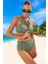 Modern Halter Bikini Takımı Premium Kalite Su Sporları Için Klora Dayanıklı Yüksek Konfor 1