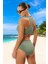 Modern Halter Bikini Takımı Premium Kalite Su Sporları Için Klora Dayanıklı Yüksek Konfor 2