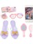 4376 Pretty Pinky Kokoş Terlik Gözlük Tarak Set -Sunman 2