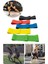 5 Li Set Aerobik Bandı Fitness Egzersiz Plates Direnç Lastiği Crossfit Kas Germe ve Jimnastik Seti 4