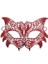Kırmızı Dantel Masquerade Maskesi 8 No 1
