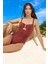 Modern Drape Mayo Hızlı Kuruyan Plaj Mayosu Yüzme Kıyafeti Swimsuit Banyo 3