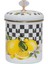 Lemon Emaye Baharatlık Kavanoz Büyük Boy 14 cm 1
