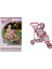 9614 3 Tekerlekli Pembe Gri Puset 1