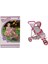 9614 3 Tekerlekli Pembe Gri Puset 2
