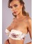 Gitana Half Push Up Bra,çiçekli Ekru Straplez Konforlu ve Şık Sütyen 3