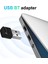 USB Bt Transmitter 5.0 Ses Adaptörü Video Konferans ve Aramalar Için, Tak ve Çalıştır, Tüm Cihazlarla Uyumlu, Kullanımı Kolay, Iş Profesyonelleri Için Ideal (Yurt Dışından) 1