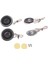 2 Adet Dome Tweeter 150W 4 Ohm Dahili Kapasitörlü Araba Hoparlörü Tüm Araba Ses Sistemleri Için (Yurt Dışından) 1