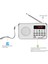 Fm Radyo Taşınabilir 3W USB Şarj 1.5 Inç Ekran Mp3 Ses Oynatıcısı Ev Iç Mekan Dış Mekan Için (Yurt Dışından) 2