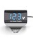 Motosiklet Dc 10-150V Dijital Voltmetre LED Ekran Su Geçirmez Voltaj Test Cihazı Akü Monitör Ölçer Braketli (Yurt Dışından) 1