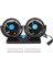 12V Araba Soğutma Fanı Çakmak Fişi Çift Kafa 360° Dönebilen Sessiz Soğutma Hava Fanı Kamyon Suv Rv Atv Tekne Için (Yurt Dışından) 1