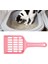 Kedi Kumu Kepçesi Içi Boş Izgara Kolay Filtreleme Yavru Çöp Kürek Pp Plastik Kedi Kaka Elek Pembe (Yurt Dışından) 4