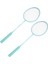 2 Oyuncu Badminton Seti Yüksek Değerli Sünger Saplı Hafif 1 Taşıma Çantası ile 3 Raketle Eğitim Eğlencesi Için Taşınabilir Badminton Raketi Seti Nane Yeşili (Yurt Dışından) 3