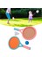 Çocuk Badminton Raketi Kaymaz Dalı Elastik Taşınabilir Tenis Raketi Seti Çocuklar Için 2 Raketleri 2 Topları Mavi Pembe (Yurt Dışından) 5
