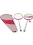 2 Oyuncu Badminton Raketleri Yetişkinler Hafif Karbon Fiber Raketler Taşıma Çantası ile (Yurt Dışından) 1