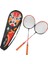 2 Oyuncu Badminton Raketi Seti Ferroalyaj Entegre Acemi Amatör Birincil Eğitim (Yurt Dışından) 1