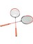 2 Oyuncu Badminton Raketi Seti Ferroalyaj Entegre Acemi Amatör Birincil Eğitim (Yurt Dışından) 5
