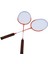 Badminton Seti Profesyonel Alaşım Badminton Raketi 3 Raketle Taşıma Çantası Acemi Yetişkin Için Turuncu Kırmızı (Yurt Dışından) 3