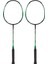 2 Adet Karbon Fiber Badminton Raketleri Ultra Hafif Yetişkin Eğitim Yarışma Rekreasyon Yeşil (Yurt Dışından) 2