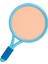 Çocuk Badminton Raketi Seti Hafif Kolay Kavrama Tenis Raketleri Interaktif Oyuncak Ev Açık Okul Için (Yurt Dışından) 1