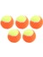 5 Adet 6 cm Ka Tenis Topları Elastik Squash Topu Basınç Giderici Toplar Eğitim Eğlence Turuncu (Yurt Dışından) 4