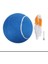 Blueblue Oynamak Için Net ile 8 Inç Büyük Şişme Ka Tenis Topu Imza Pet Oyuncak (Yurt Dışından) 1