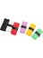 6 Adet/takım Renkli Viskoz Tenis Overgrips Anti Skid Badminton Raketi El Tutkal Spor Için (Yurt Dışından) 4