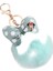 Disney Minnie Mickey Mouse Peluş Anahtarlıklar Karikatür Puantiyeli Yay Pom-Pom Anahtarlık Kolye Araba Çanta Süsü Kız Çocuk Hediye Oyuncak (Yurt Dışından) 1