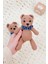 Elite El Yapımı Amigurumi Ayıcık Oyuncak ve Ahşap Çıngırak Seti- Doğal Örgü Bebek Oyuncak 1 Adet 2